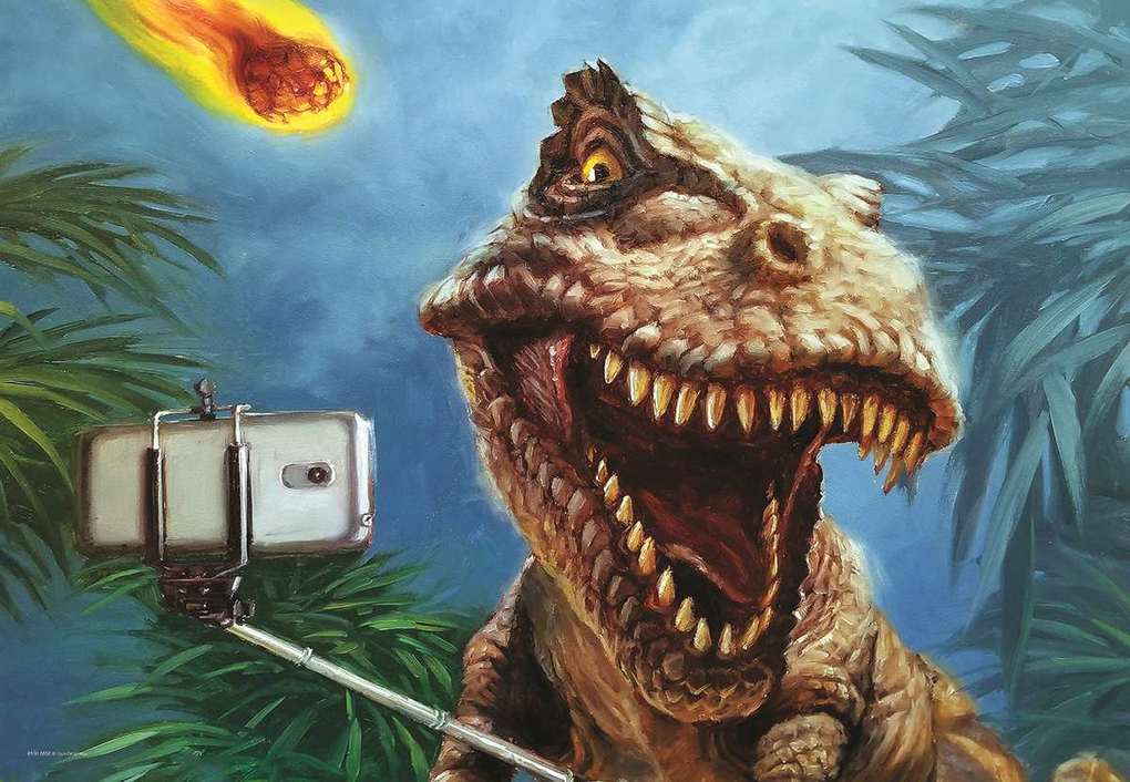 Weitere Ansicht: Eurographics 6100-5555 - Dinosaurier Selfie-Heffernan , Puzzle 100 Teile