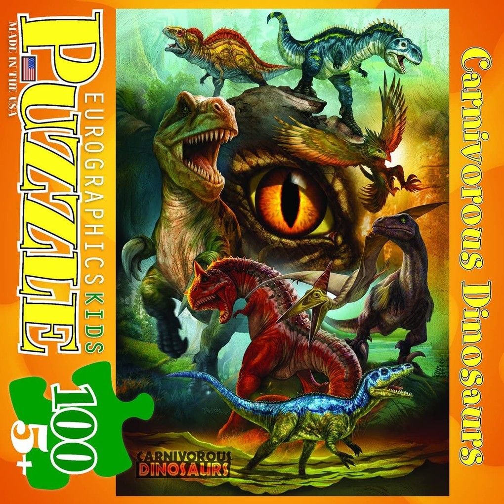 Weitere Ansicht: Fleischfressende Dinosaurier (Puzzle)