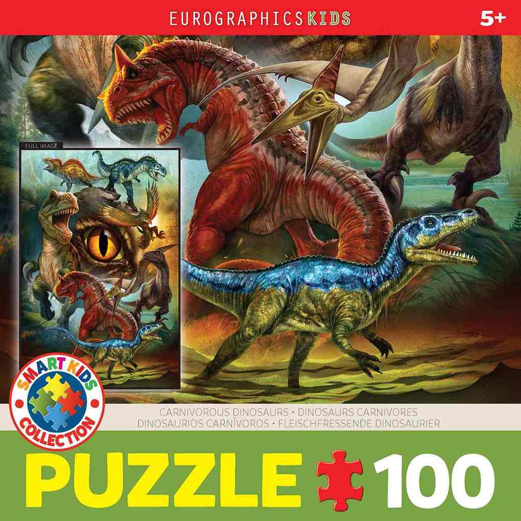 Weitere Ansicht: Fleischfressende Dinosaurier (Puzzle)