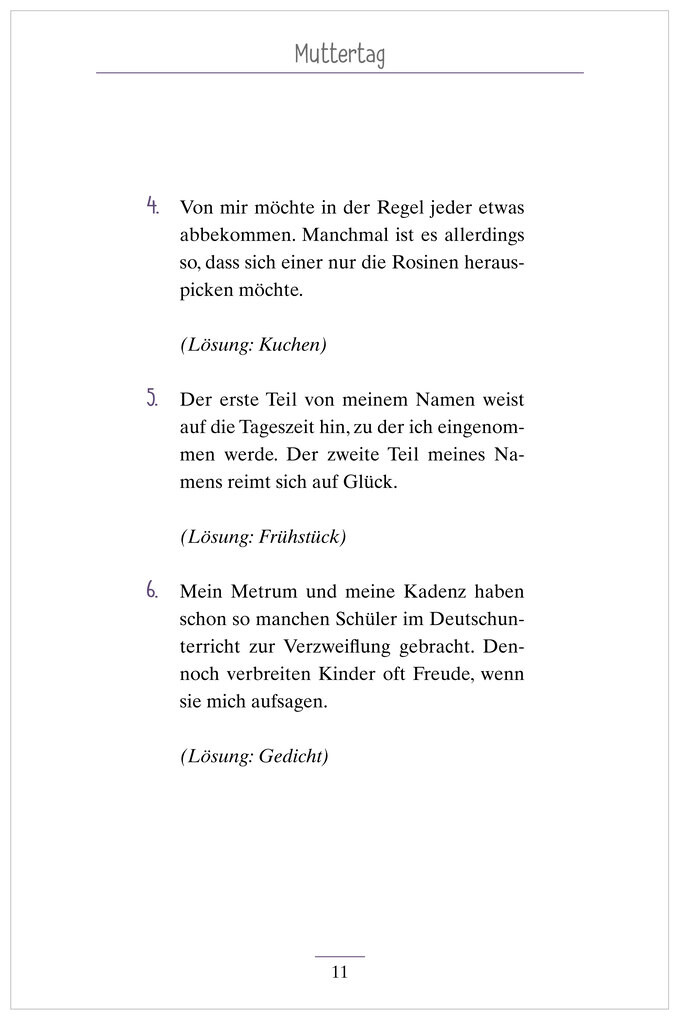 Weitere Ansicht: Um die Ecke gedacht. Rätselgeschichten für Senioren | Natali Mallek, Annika Schneider