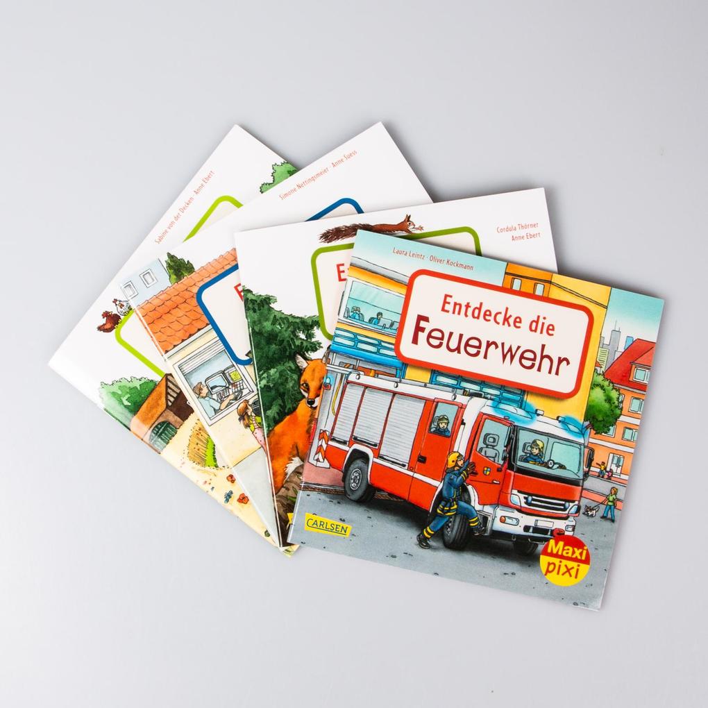 Weitere Ansicht: Maxi-Pixi-4er-Set 97: Entdecke deine Welt 2 (4x1 Exemplar) | diverse