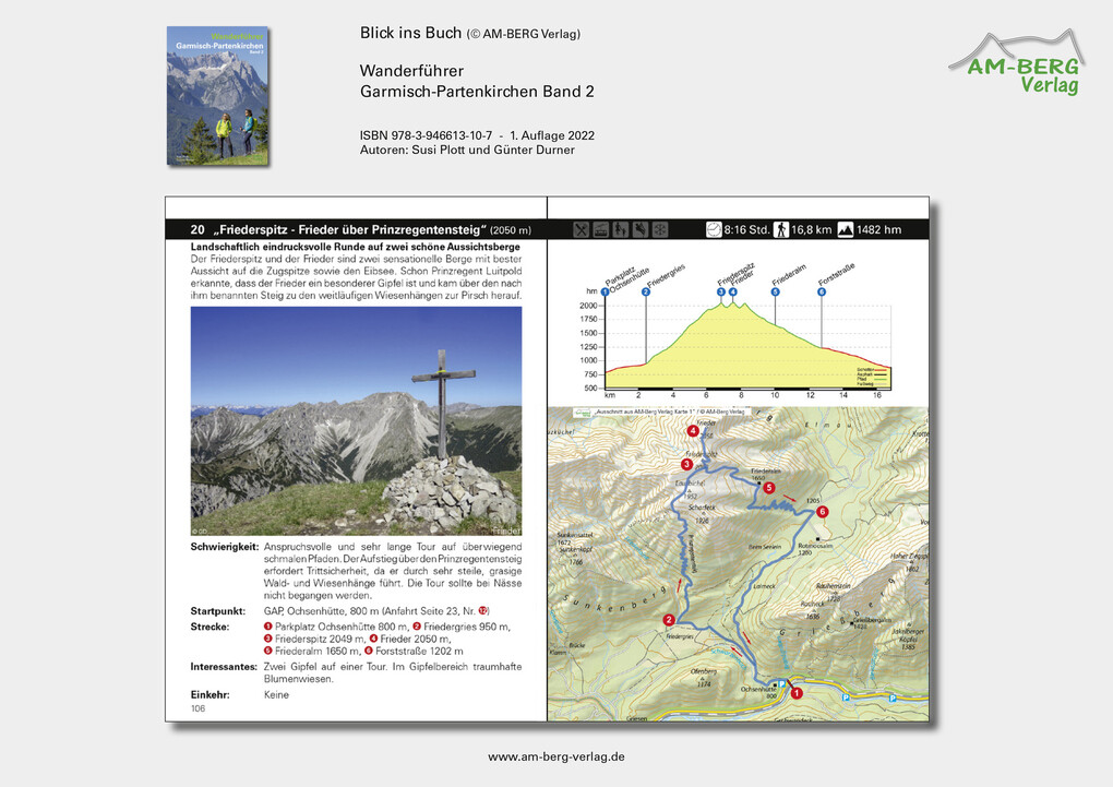 Weitere Ansicht: Wanderführer Garmisch-Partenkirchen Band 2 | Susi Plott, Günter Durner