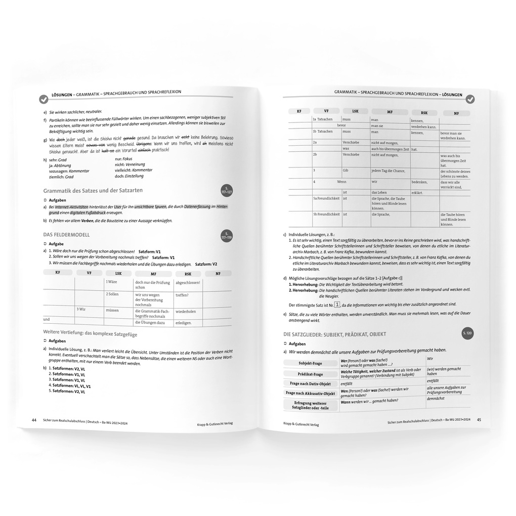 Weitere Ansicht: Sicher zum Realschulabschluss Deutsch Baden-Württemberg 2023 und 2024 | Christel Metzger
