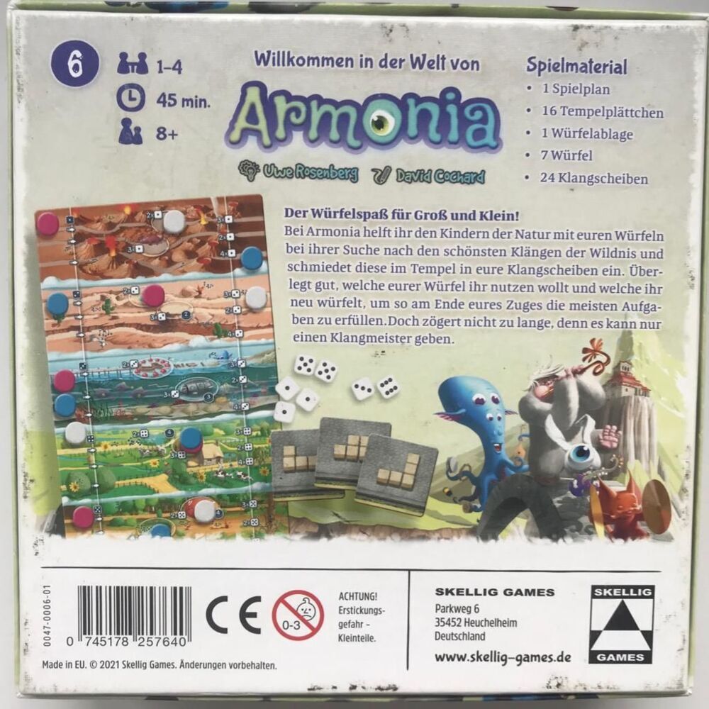 Weitere Ansicht: Armonia | Uwe Rosenberg