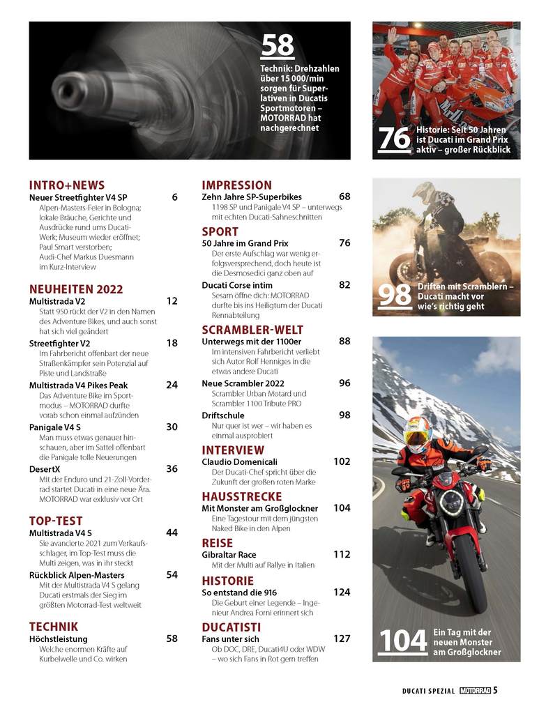 Weitere Ansicht: Motorrad Ducati Spezial