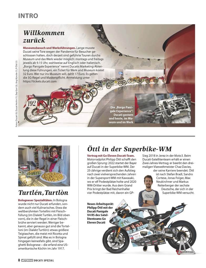 Weitere Ansicht: Motorrad Ducati Spezial