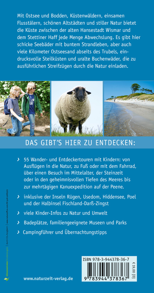 Weitere Ansicht: Naturzeit mit Kindern: Ostseeküste Mecklenburg-Vorpommern | Lena Marie Hahn, Stefanie Holtkamp