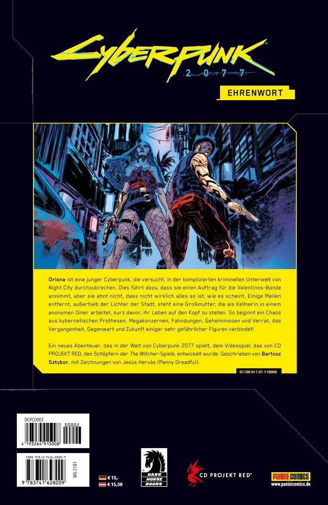 Weitere Ansicht: Cyberpunk 2077 Comics | Bartosz Sztybor, Jesus Hervas