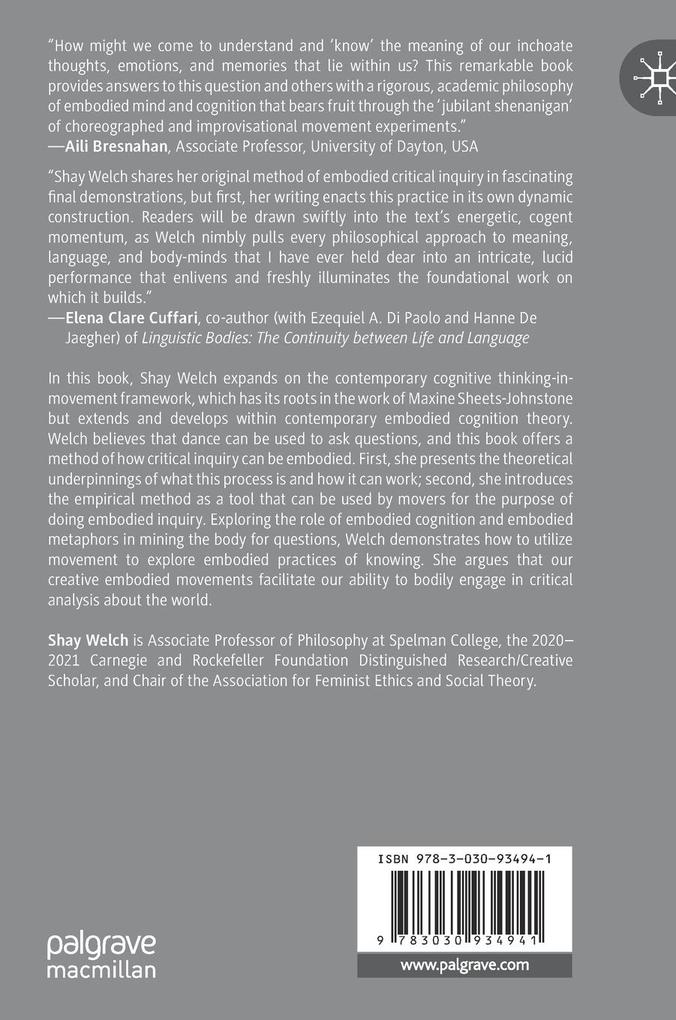 Weitere Ansicht: Choreography as Embodied Critical Inquiry | Shay Welch