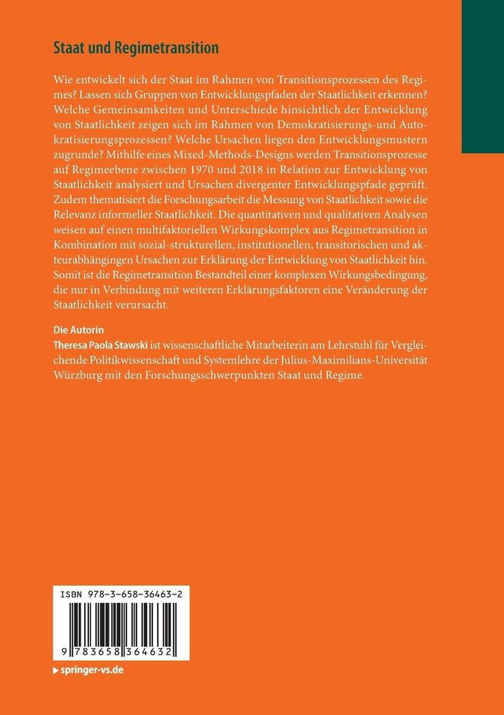Weitere Ansicht: Staat und Regimetransition | Theresa Paola Stawski