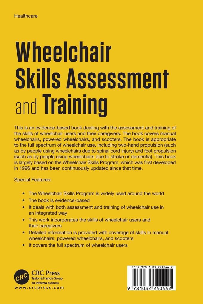 Weitere Ansicht: Wheelchair Skills Assessment and Training | R. Lee Kirby