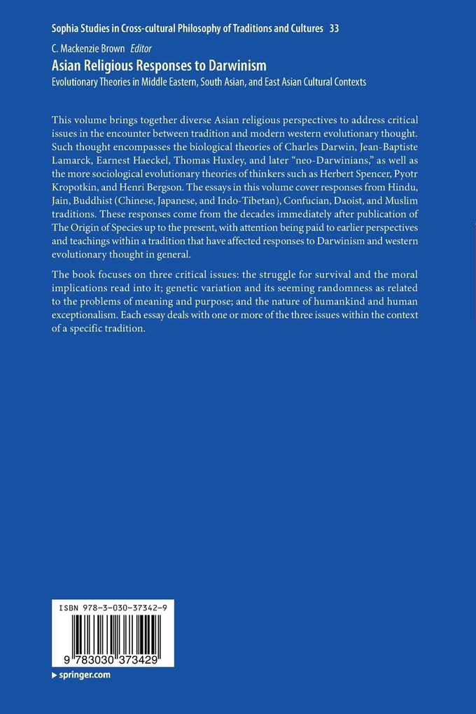 Weitere Ansicht: Asian Religious Responses to Darwinism