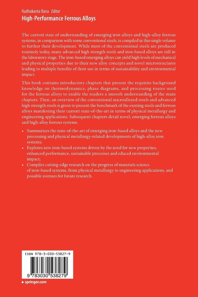 Weitere Ansicht: High-Performance Ferrous Alloys