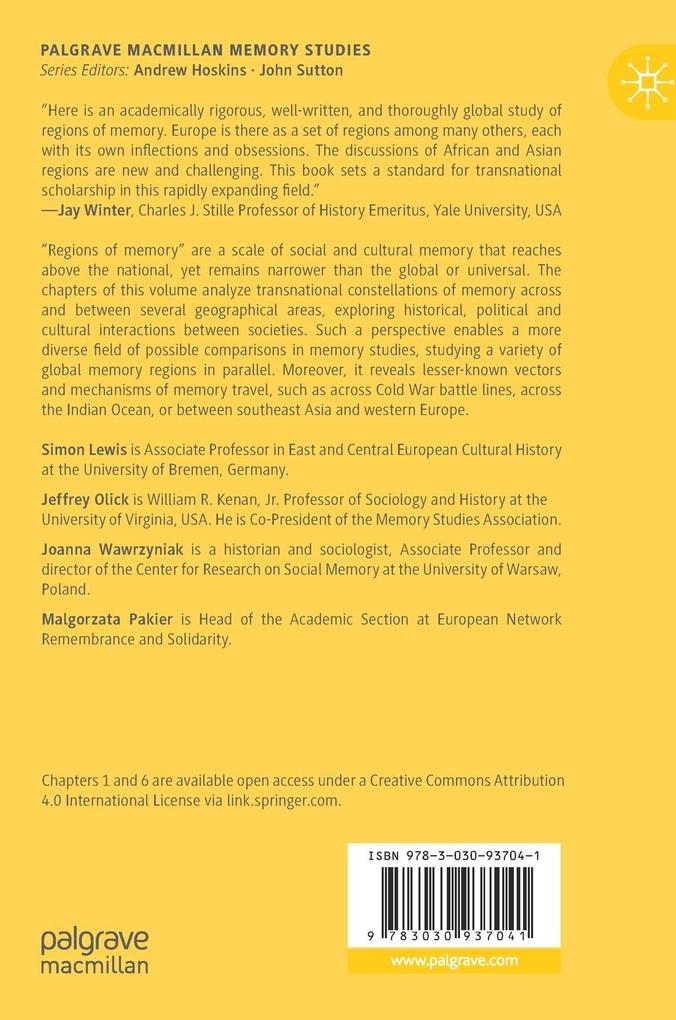 Weitere Ansicht: Regions of Memory