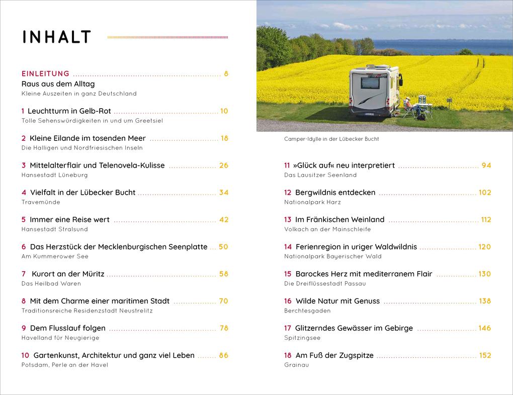 Weitere Ansicht: Wochenend & Wohnmobil Kleine Auszeiten in Deutschland | Miriam Fuchs, Petra Lupp, Martin Klug, Marion Landwehr, Torsten Berning