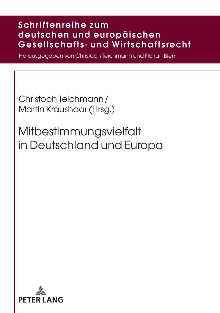 Produktbild: Mitbestimmungsvielfalt in Deutschland und Europa
