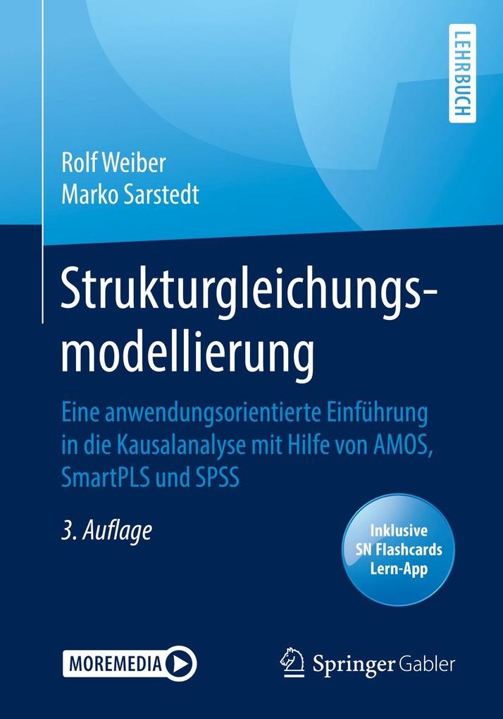 Produktbild: Strukturgleichungsmodellierung | Rolf Weiber, Marko Sarstedt