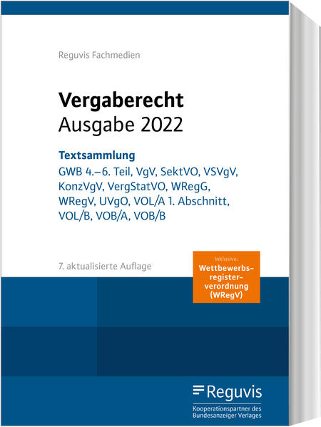 Produktbild: Vergaberecht - Ausgabe 2024