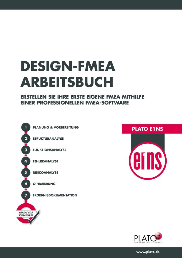 Produktbild: Plato Design-FMEA Arbeitsbuch | Andreas Wilhelm, Martin Werdich, Julian Häußer