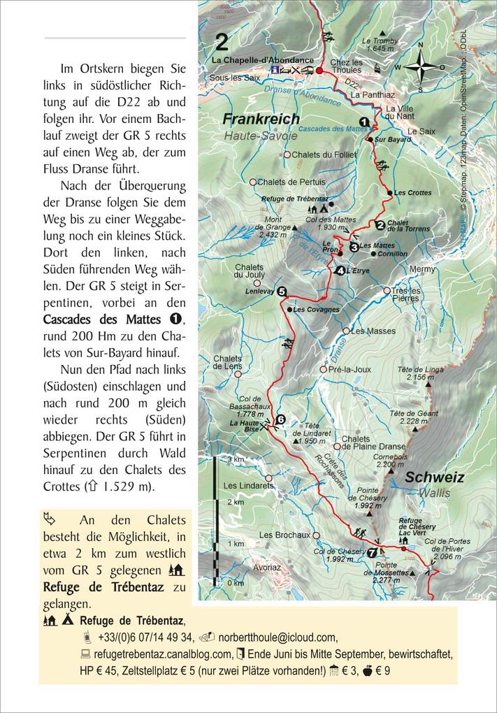 Weitere Ansicht: Frankreich: GR 5 Genfersee - Nizza Grande Traversée des Alpes (GTA) | Raffaele Nostitz