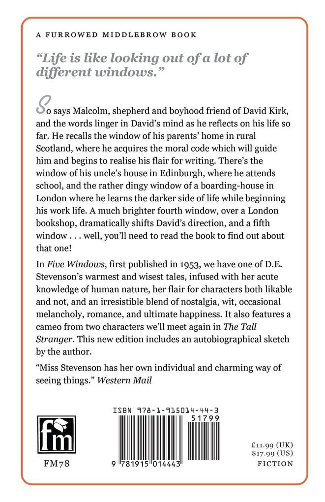 Weitere Ansicht: Five Windows | D. E. Stevenson