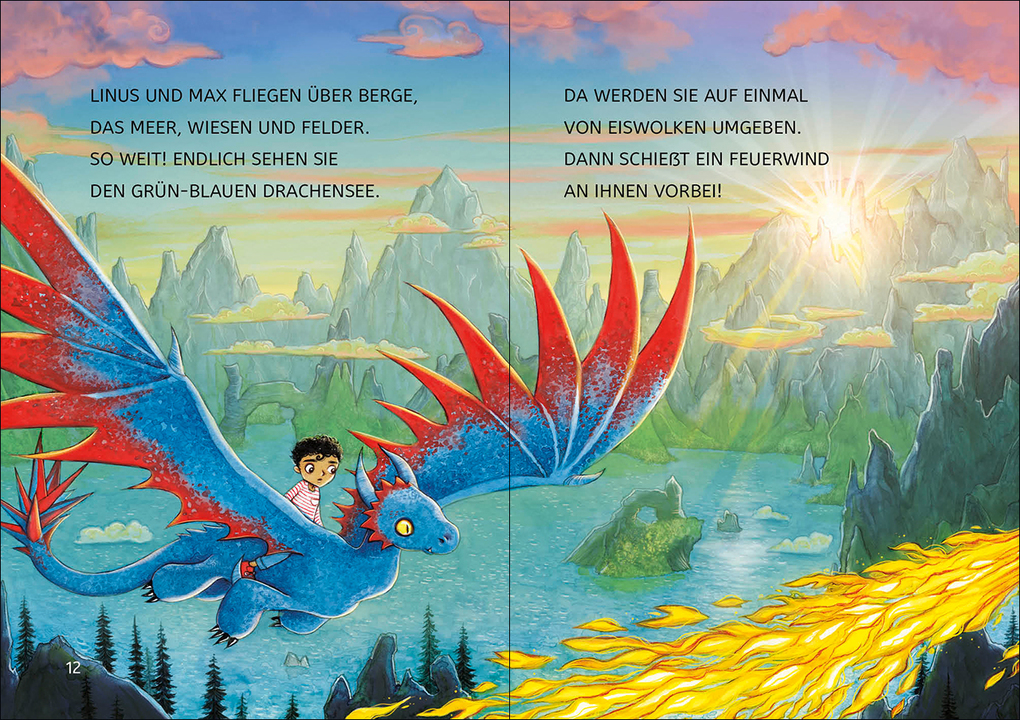 Weitere Ansicht: Leselöwen 1. Klasse - Drachenfreund gesucht! (Großbuchstabenausgabe) | Stütze & Vorbach