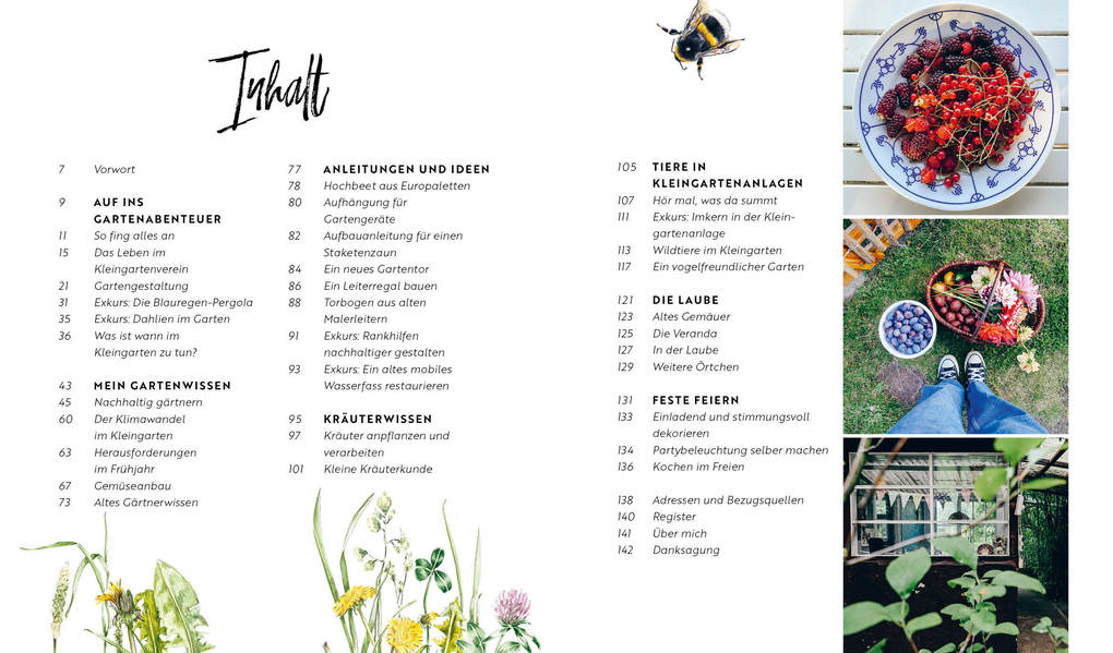 Weitere Ansicht: Kleine Freiheit Garten - Glücklich im Schrebergarten | Janine Sommer