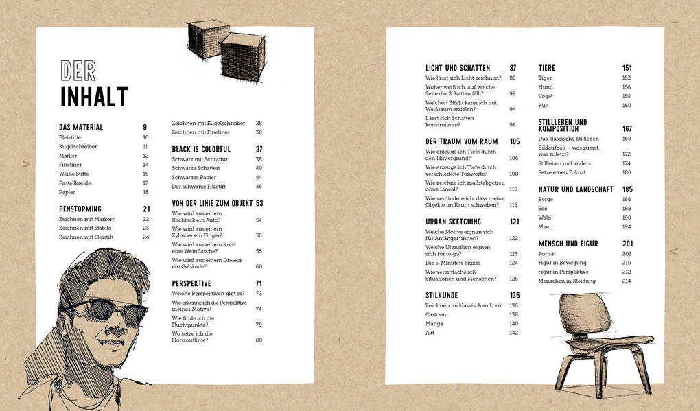 Weitere Ansicht: Das geniale Zeichenbuch | Andreas M. Modzelewski