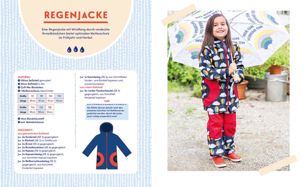 Weitere Ansicht: Nähen für Kids mit Softshell | Julia Hennicke