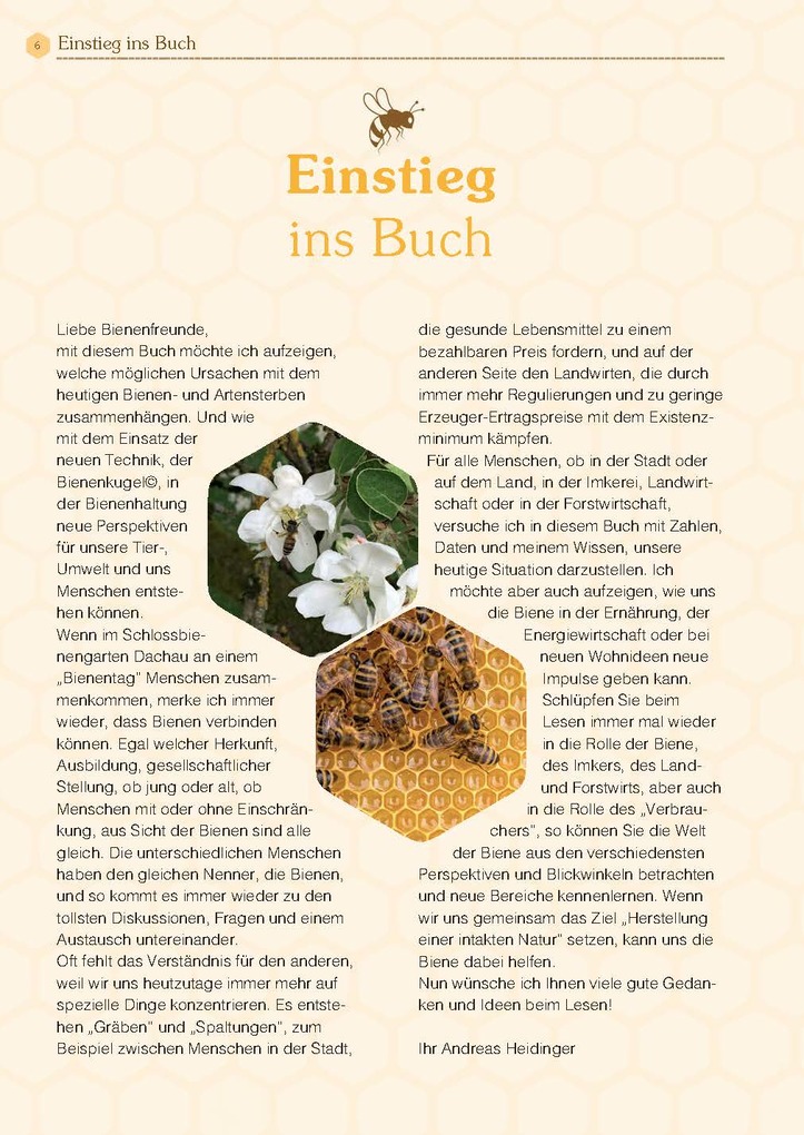 Weitere Ansicht: Mit Bienen die Welt retten | Andreas Heidinger