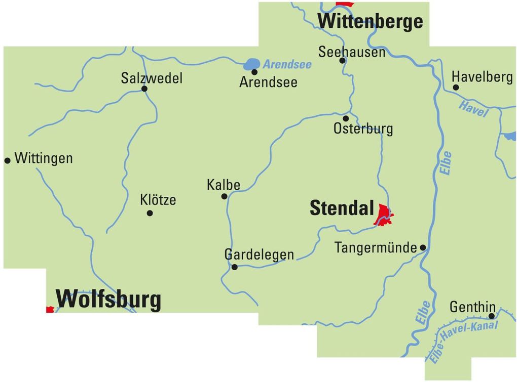 Weitere Ansicht: ADFC Regionalkarte Altmark, 1:75.000, mit Tagestourenvorschlägen, reiß- und wetterfest, E-Bike-geeignet, mit Knotenpunkten, GPS-Tracks Download