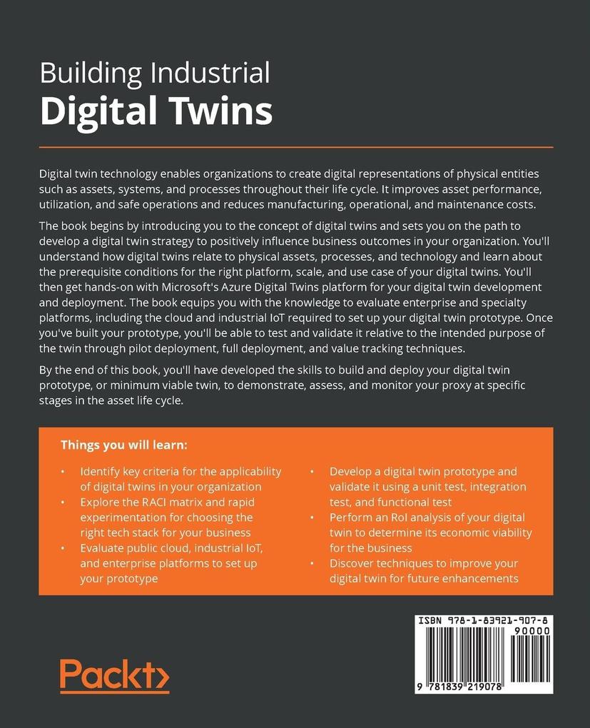 Weitere Ansicht: Building Industrial Digital Twins | Shyam Varan Nath, Pieter van Schalkwyk