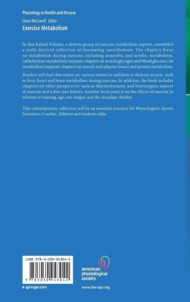 Weitere Ansicht: Exercise Metabolism