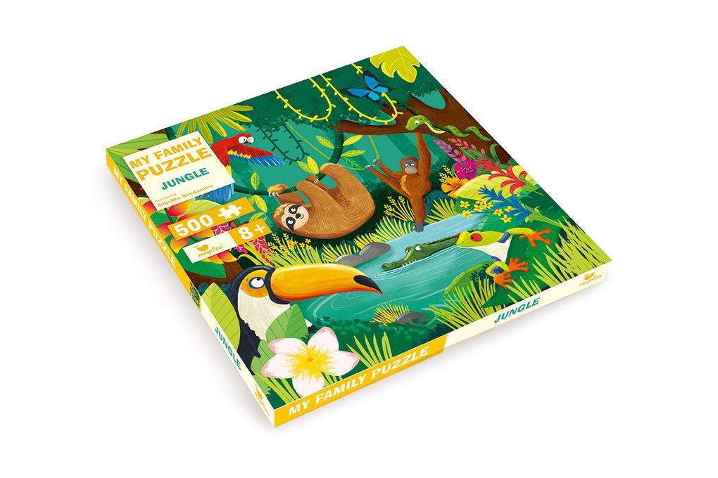 Weitere Ansicht: My Family Puzzle - Jungle 500 Teile