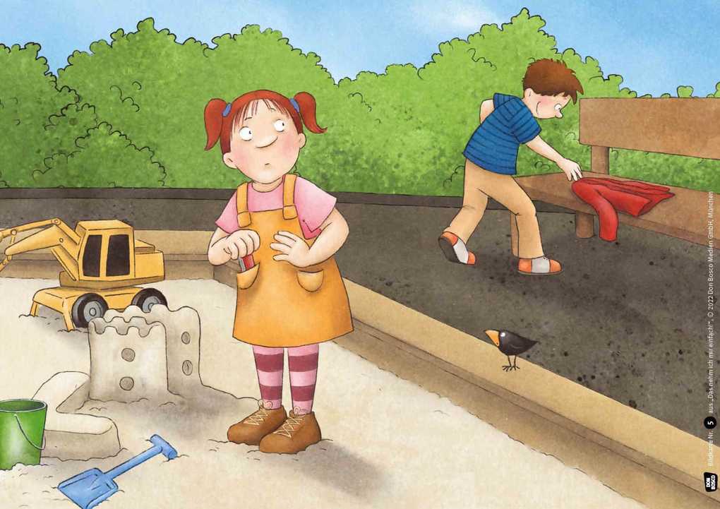 Weitere Ansicht: Das nehm ich mir einfach! Kamishibai Bildkartenset | Lydia Hauenschild