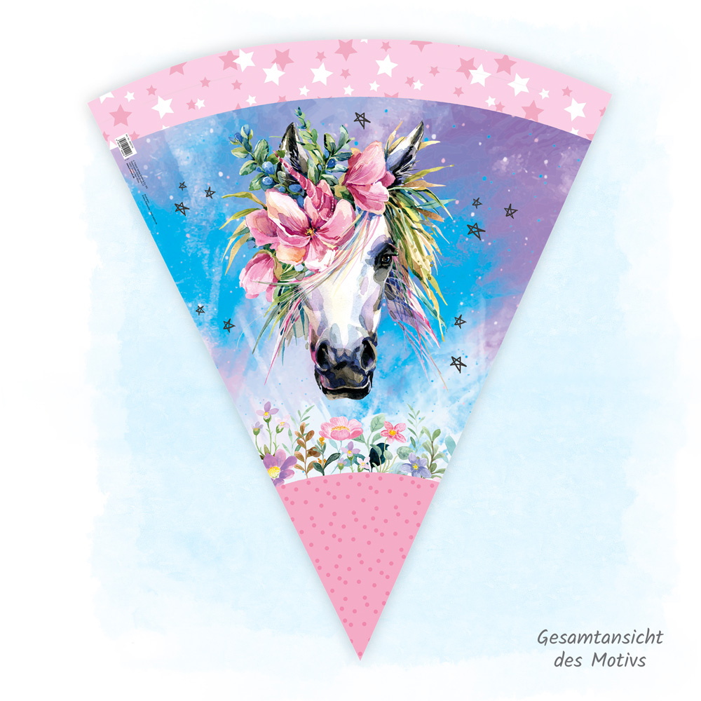 Weitere Ansicht: Trötsch Schultüte 85 cm Einhorn