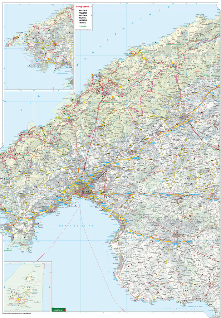 Weitere Ansicht: freytag & berndt Straßenkarte Mallorca 1:50.000