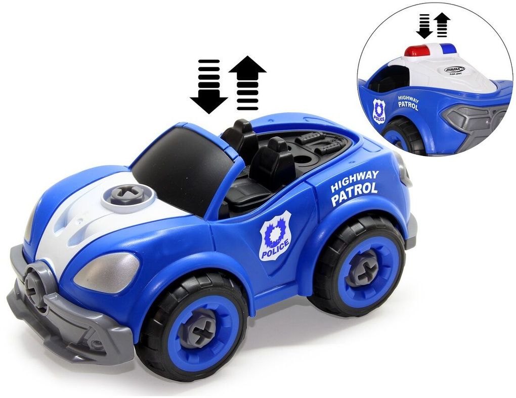 Weitere Ansicht: Jamara - Polizeiauto First RC Kit 22teilig mit Akkuschrauber