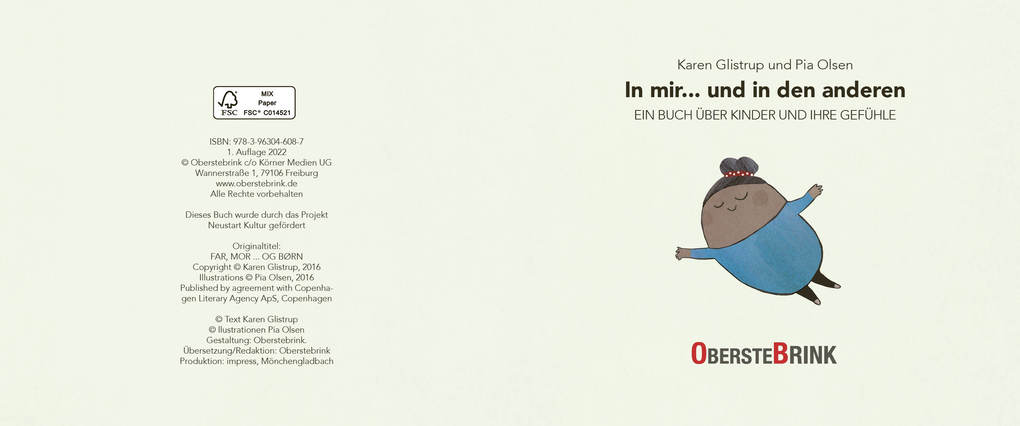 Weitere Ansicht: In mir... und in den anderen - Ein Buch über Kinder und ihre Gefühle | Karen Glistrup, Pia Olsen