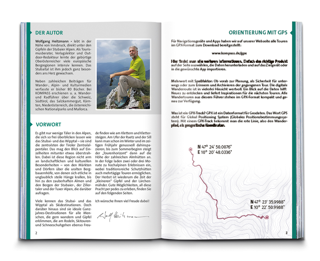 Weitere Ansicht: KOMPASS Wanderführer Stubaital und Wipptal mit Gschnitz, Obernberg, Navis, Schmirn, Vals, 65 Touren mit Extra-Tourenkarte | Wolfgang Heitzmann