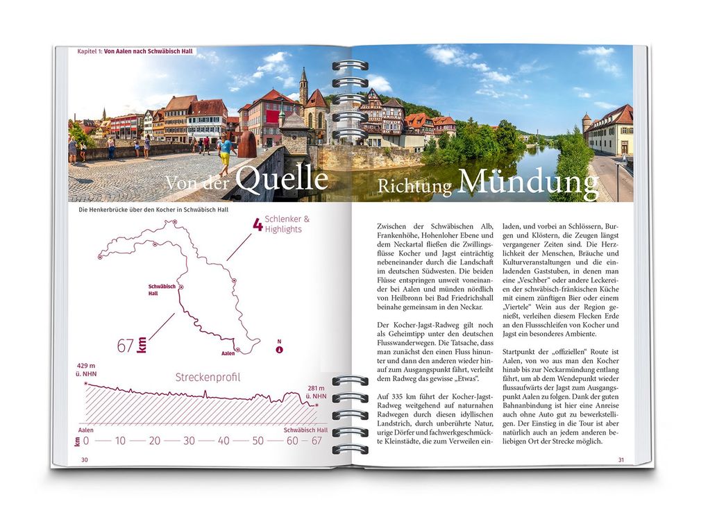 Weitere Ansicht: KOMPASS Radreiseführer Kocher-Jagst-Radweg | Julia Bihar