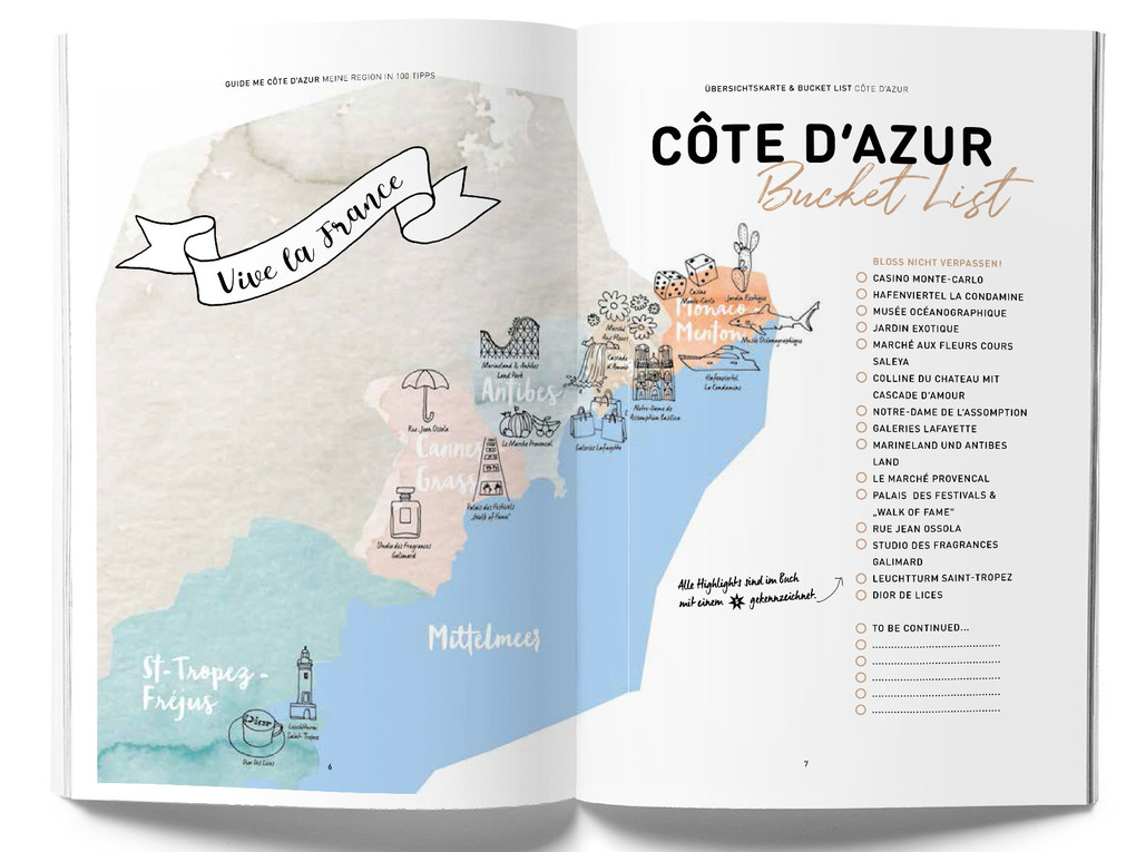 Weitere Ansicht: GuideMe Travel Book Côte d'Azur - Reiseführer | Lourene Gollatz, @lourenegoll