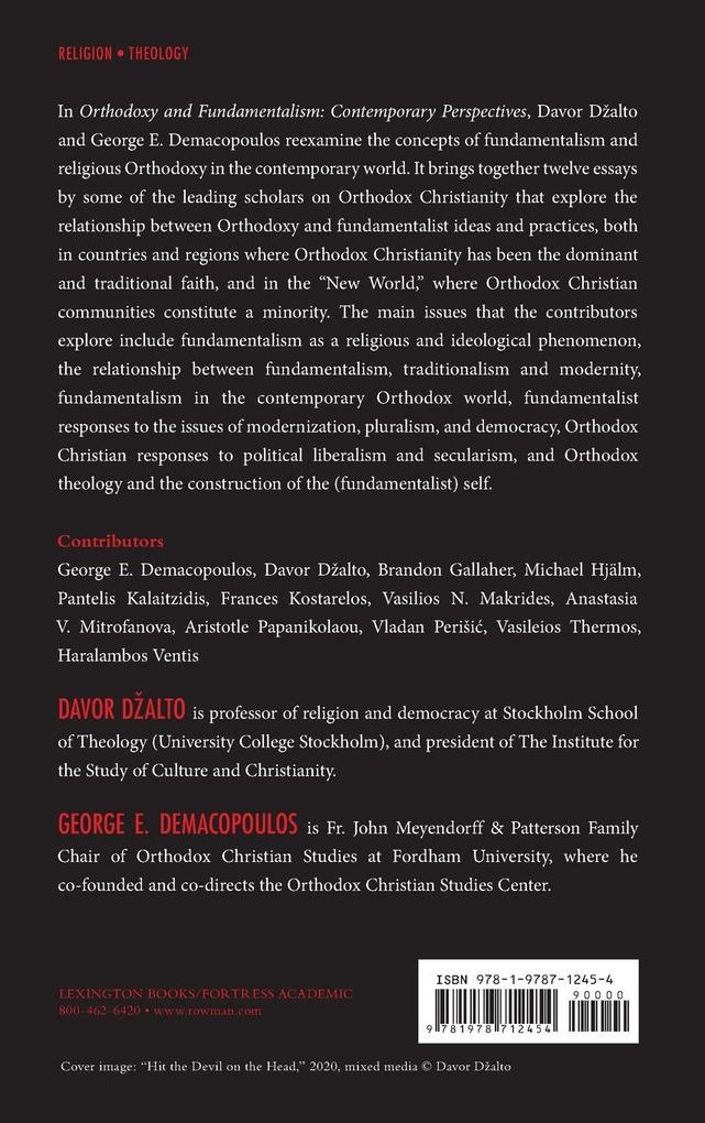Weitere Ansicht: Orthodoxy and Fundamentalism