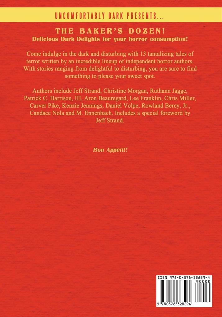 Weitere Ansicht: Uncomfortably Dark Presents...Baker's Dozen! | Candace Nola, Strand, Christine Morgan