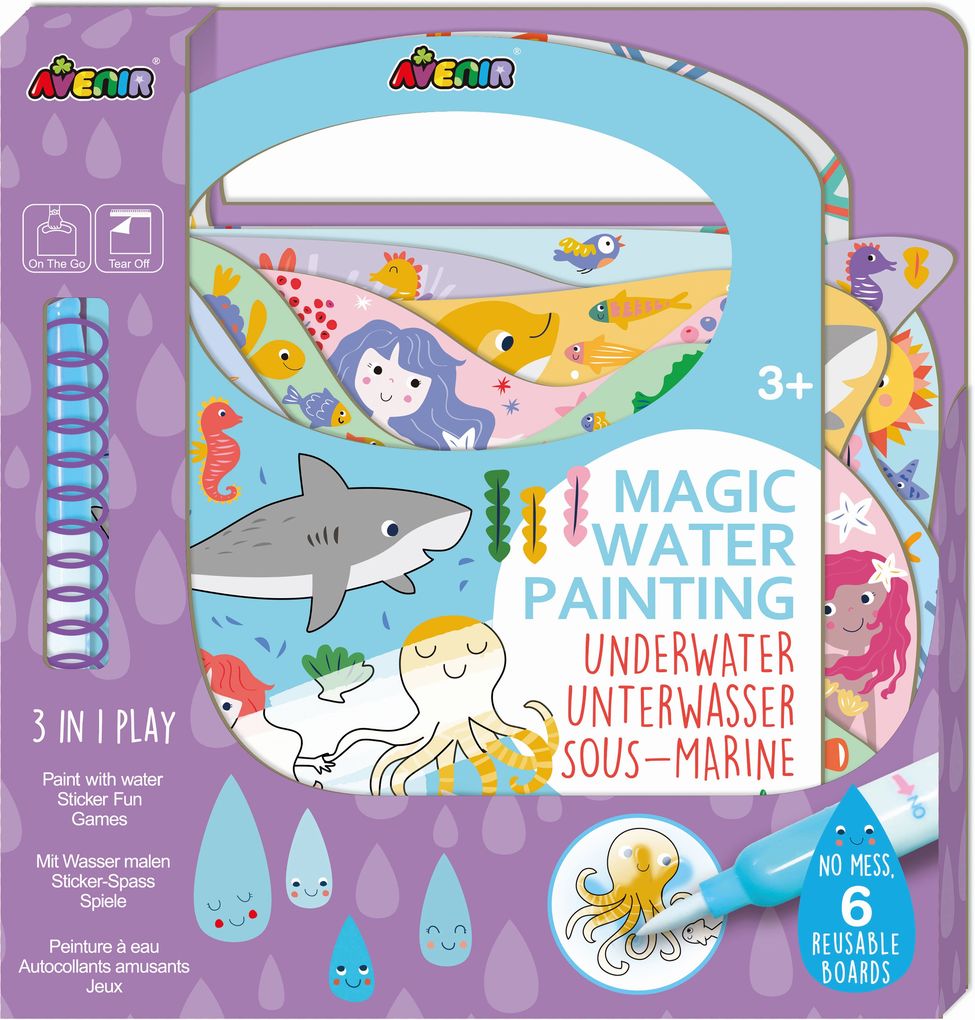 Produktbild: Avenir - 3in1 Aktivitätenbuch Unterwasser