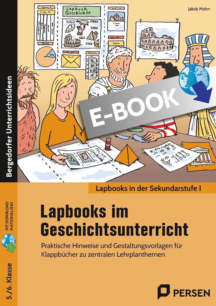 Produktbild: Lapbooks im Geschichtsunterricht - 5./6. Klasse | Jakob Mohn