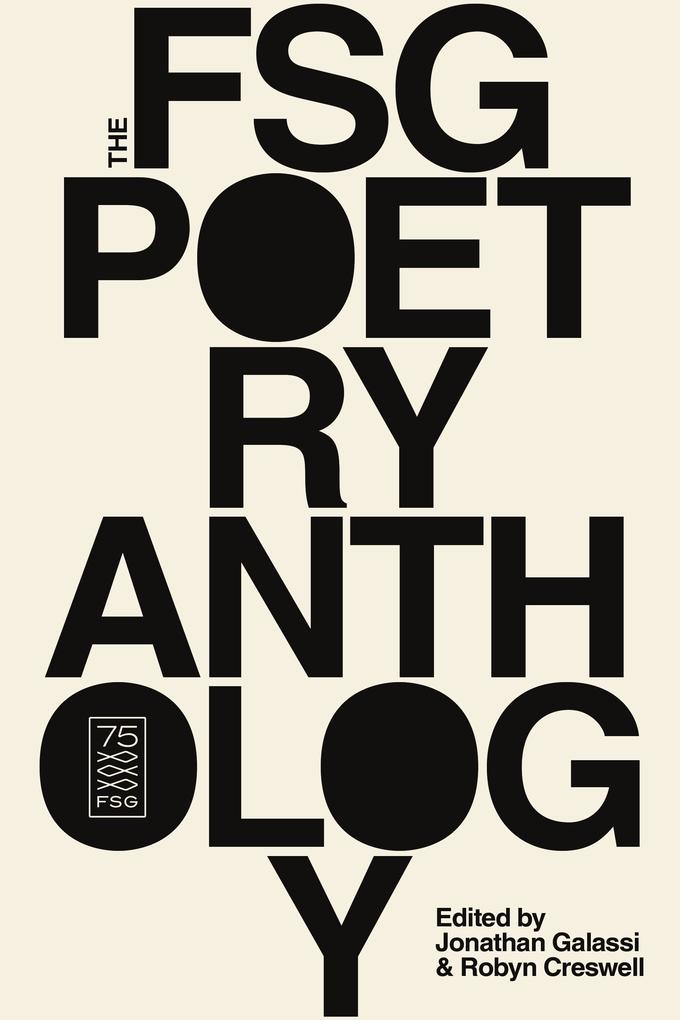 Produktbild: FSG Poetry Anthology | Jonathan Galassi
