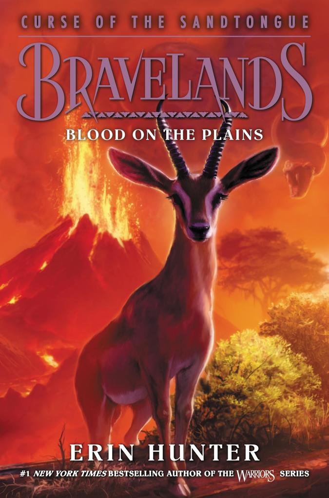 Produktbild: Bravelands: Curse of the Sandtongue #3: Blood on the Plains | Erin Hunter