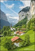 Schweiz 2023 - Bild-Kalender 24x34 cm