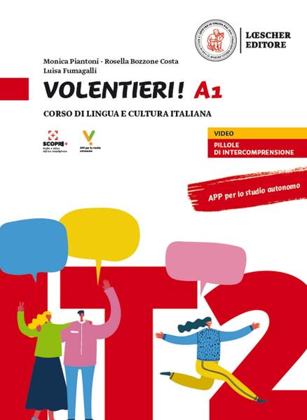 Produktbild: Volentieri! A1. Libro dello studente + esercizi + multilibro